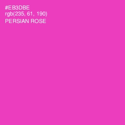 #EB3DBE - Persian Rose Color Image