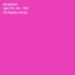 #EB3EB9 - Persian Rose Color Image