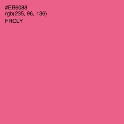 #EB6088 - Froly Color Image