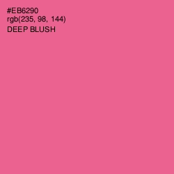 #EB6290 - Deep Blush Color Image