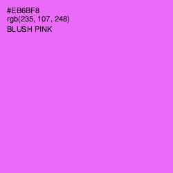 #EB6BF8 - Blush Pink Color Image