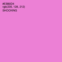 #EB80D4 - Shocking Color Image