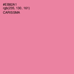 #EB82A1 - Carissma Color Image