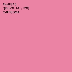 #EB83A5 - Carissma Color Image