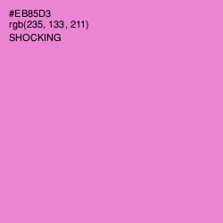 #EB85D3 - Shocking Color Image