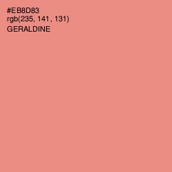 #EB8D83 - Geraldine Color Image