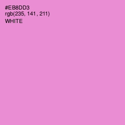 #EB8DD3 - Light Orchid Color Image