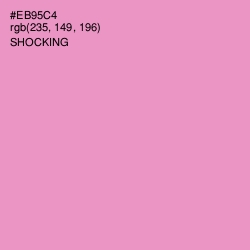 #EB95C4 - Shocking Color Image