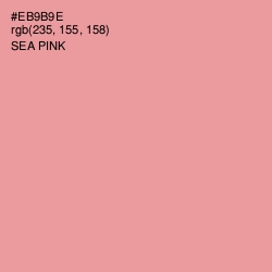 #EB9B9E - Sea Pink Color Image
