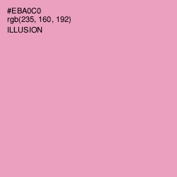 #EBA0C0 - Illusion Color Image