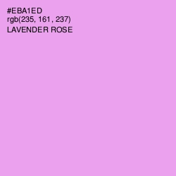 #EBA1ED - Lavender Rose Color Image