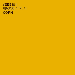 #EBB101 - Corn Color Image