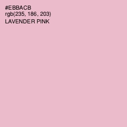 #EBBACB - Lavender Pink Color Image