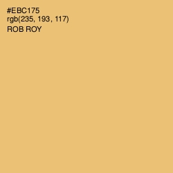 #EBC175 - Rob Roy Color Image