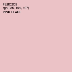 #EBC2C5 - Pink Flare Color Image