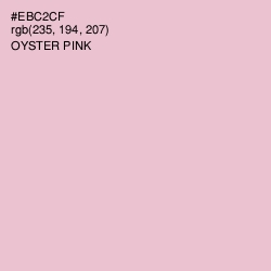 #EBC2CF - Oyster Pink Color Image