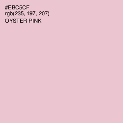 #EBC5CF - Oyster Pink Color Image