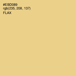 #EBD089 - Flax Color Image