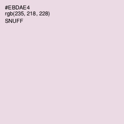 #EBDAE4 - Snuff Color Image