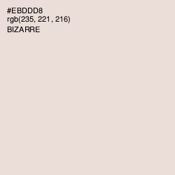 #EBDDD8 - Bizarre Color Image