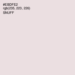 #EBDFE2 - Snuff Color Image