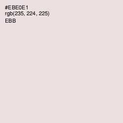 #EBE0E1 - Ebb Color Image