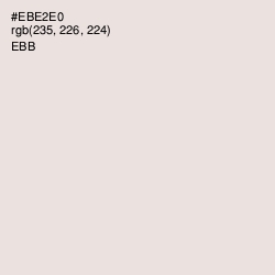 #EBE2E0 - Ebb Color Image