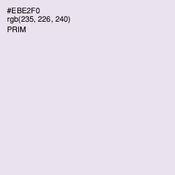 #EBE2F0 - Prim Color Image