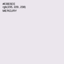 #EBE5EE - Mercury Color Image