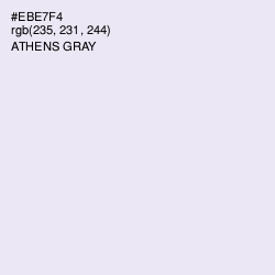 #EBE7F4 - Athens Gray Color Image