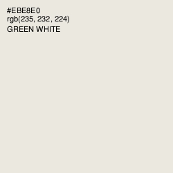 #EBE8E0 - Green White Color Image