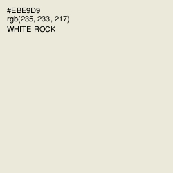 #EBE9D9 - White Rock Color Image
