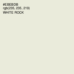 #EBEBDB - White Rock Color Image