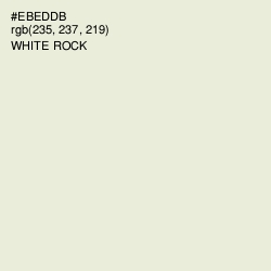 #EBEDDB - White Rock Color Image