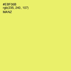#EBF06B - Manz Color Image