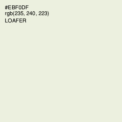 #EBF0DF - Loafer Color Image