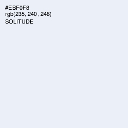 #EBF0F8 - Solitude Color Image