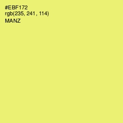 #EBF172 - Manz Color Image