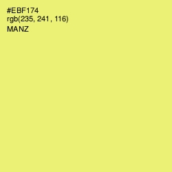 #EBF174 - Manz Color Image