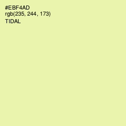 #EBF4AD - Tidal Color Image