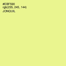 #EBF590 - Jonquil Color Image