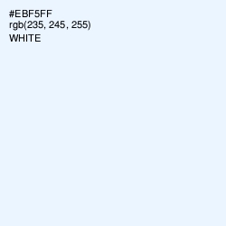 #EBF5FF - Solitude Color Image