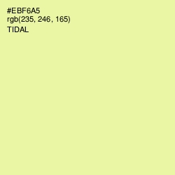 #EBF6A5 - Tidal Color Image