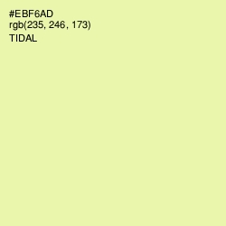 #EBF6AD - Tidal Color Image