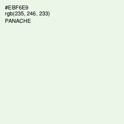 #EBF6E9 - Panache Color Image