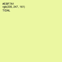 #EBF7A1 - Tidal Color Image