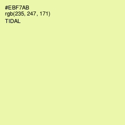 #EBF7AB - Tidal Color Image