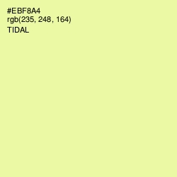 #EBF8A4 - Tidal Color Image