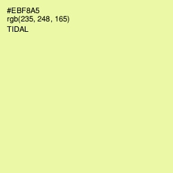 #EBF8A5 - Tidal Color Image