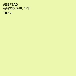 #EBF8AD - Tidal Color Image